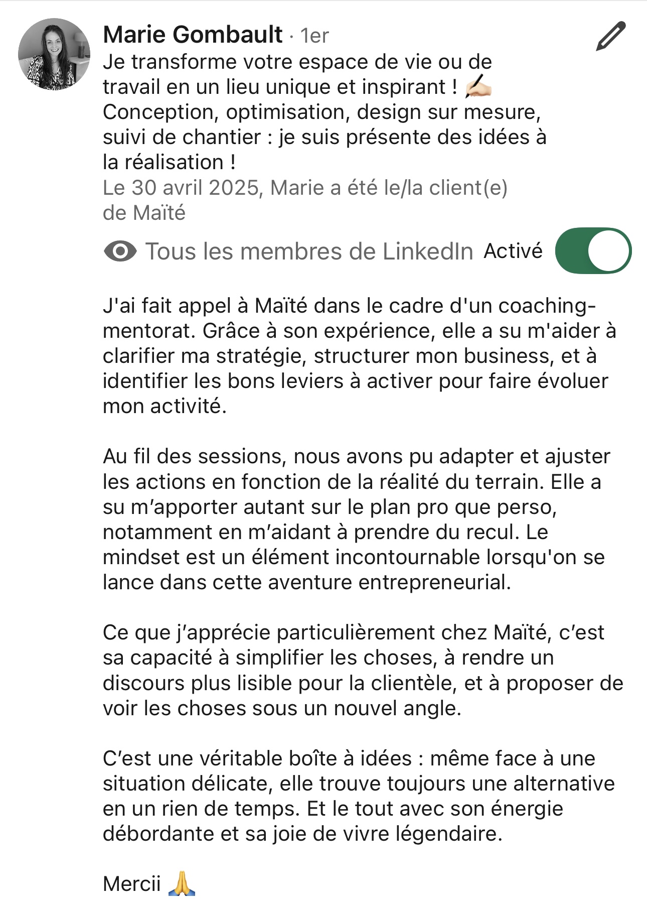 Capture résultat