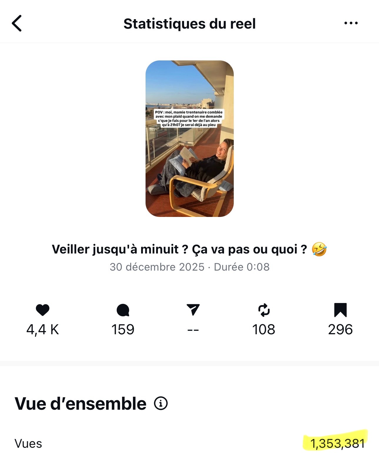 Capture résultat